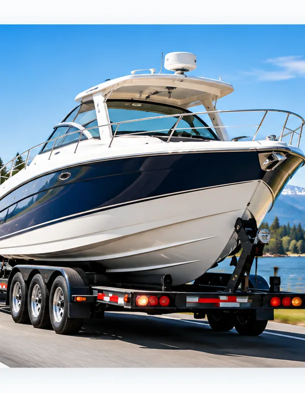 Boat Transport equipment illustration